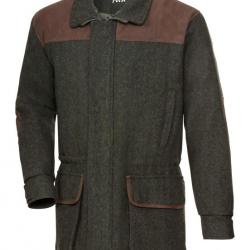 Veste en loden (Couleur: Vert foncé, Taille: L)