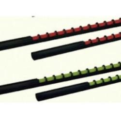 Guidon Grain d'orge Ruby 120mm ORANGE