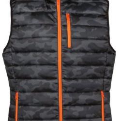 Gilet matelassé Camo Trek Gris PERCUSSION-M