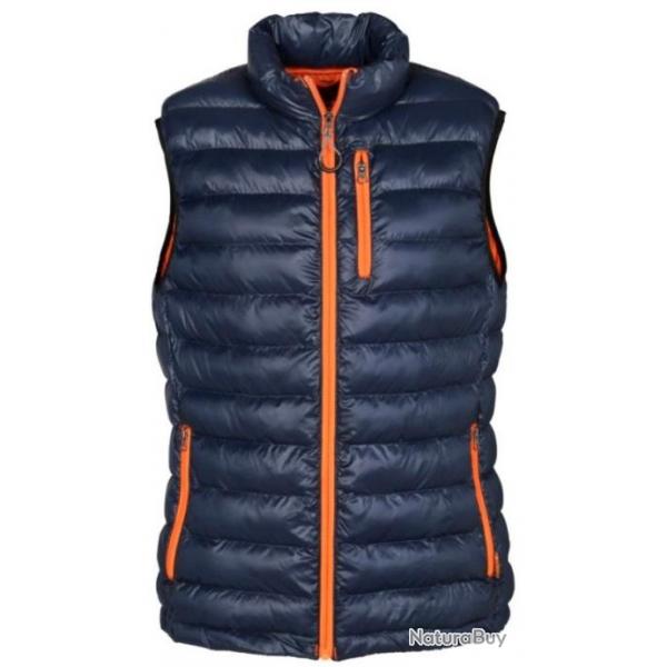 Gilet matelass Trekking bleu marine PERCUSSION