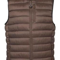 Gilet matelassé Trekking marron PERCUSSION