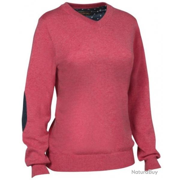 Pull femme ARTHEMIS rose Club Interchasse