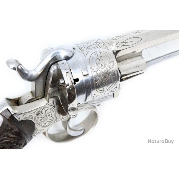 Revolver Type Lefaucheux Cal. 12 mm  broche grav
