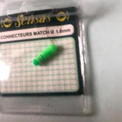1 connecteur élastique match 1,8 mm peche coup Sensas