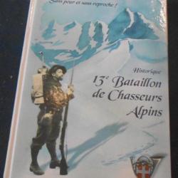 Historique 13ème Bataillon de Chasseurs Alpins