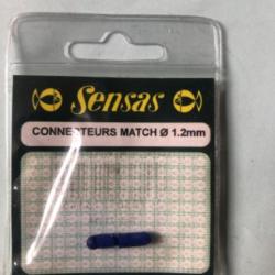 1 connecteur élastique match 1,2 mm peche coup Sensas