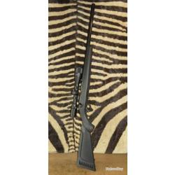 Carabine à verrou RUGER Custom Carbone Silence cal.22Lr avec lunette / housse / 2 crosses