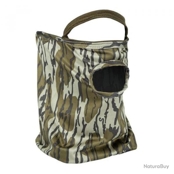 Masque Visage Primos Stretch avec Trou de Bouche Camo Mossy Oak Bottomland - 1/2