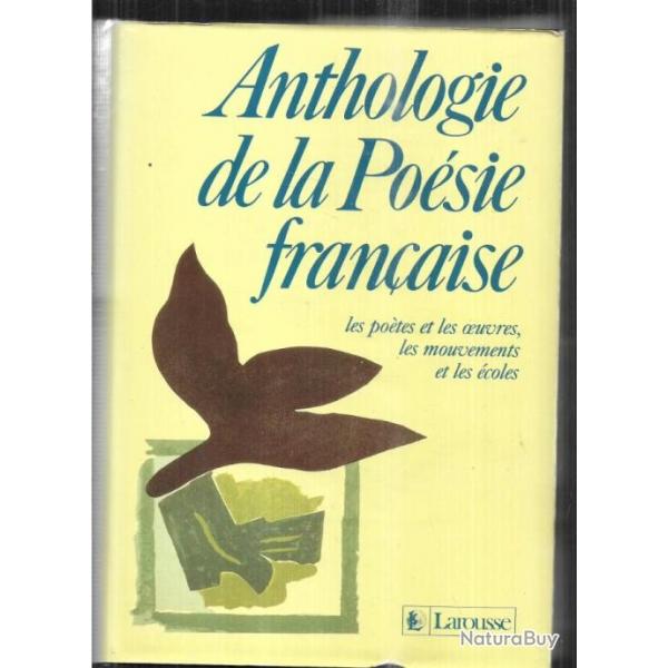 anthologie de la posie franaise larousse jean orizet serge baudiffier