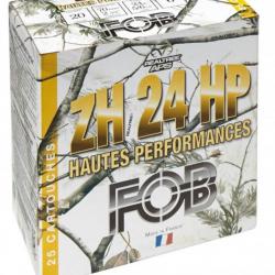 ( ZH24HP HAUT PERF N°6A)Cartouches Fob ZH Acier haute performance - Cal. 20/70