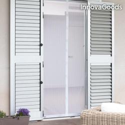 Rideau Moustiquaire adhésive InnovaGoods®  2 x 209 cm x 49,5 cm Blanc