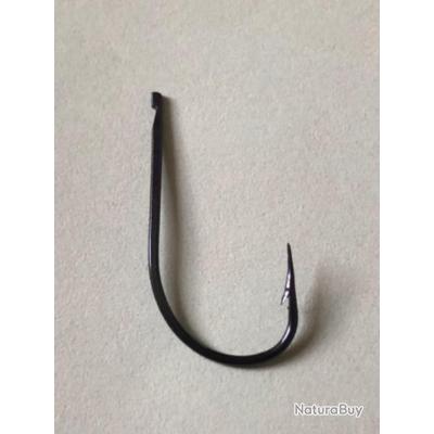 10 Hameçon Monté Forgé Bleu Renversé Truite 06/20 . 50 Cm 9335 Bl Vmc Peche Truite Water Queen