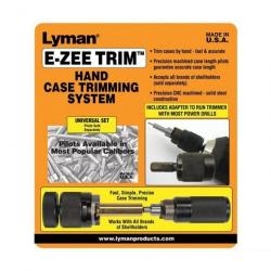 Raccourcisseur de douilles universel Lyman E-ZEE Trim Hand Case Trimmer