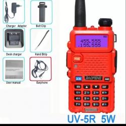 Talkie walkie baofeng rouge  ref:4998