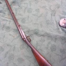 fusil de chasse type Lefaucheux à broche juxta.