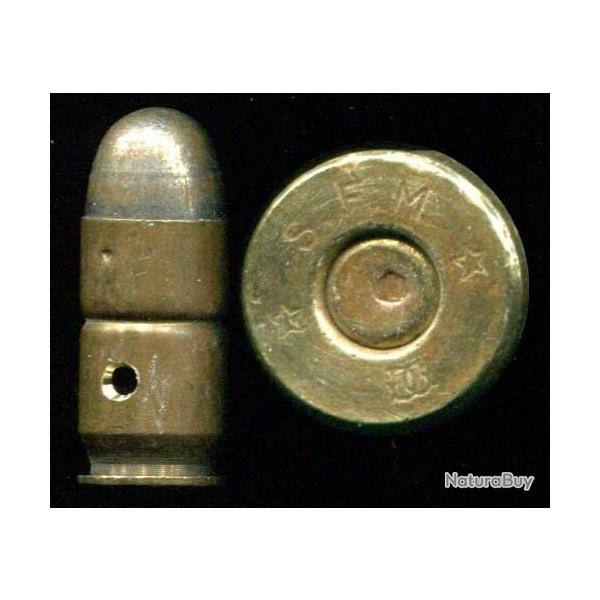 11.5 mm Colt Automatique (alias .45 ACP) - trs ancienne fabrication SFM  - voir photo de la boite