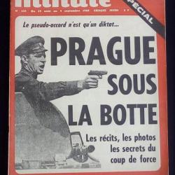 Militaria - Journal Minute 1968 No 333. Spécial Prague