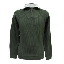 Pull col camionneur Lorry kaki TS (Taille 2)