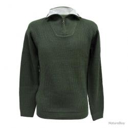 Pull col camionneur Lorry kaki Taille 2
