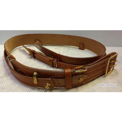 Protège-boulets CWD cuir doublé veau marron Taille 2 (cheval