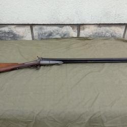 Fusil de chasse à broche calibre 16 Ste Etienne type Lefaucheux