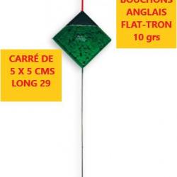 LOT de 3 FLOTTEURS BOUCHONS ANGLAIS FLAT-TRON PÔLE COMPÉTITION  10 grs        LOT 29