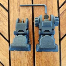 Guidon  et mire de type  magpul, sans marque