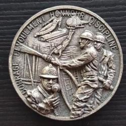 Médaille de table d'honneur des sapeurs pompiers