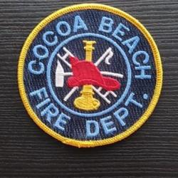 insigne tissus COCOA BEACH FIRE DEPT