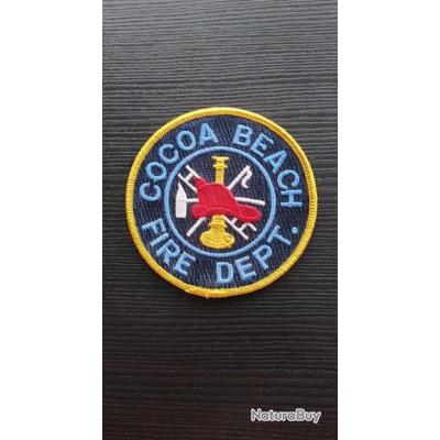 Insigne Tissus Cocoa Beach Fire Dept Insignes En Tissu Patchs