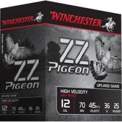 Cartouche Winchester ZZ Pigeon / Cal. 12 - 36 g-Plomb N°7,5