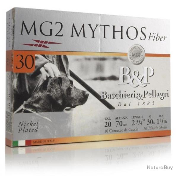 Cartouche B P MG2 Mythos Fiber Cal. 20 30 g Plomb