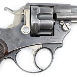 Collection Revolver d'officier Mod. 1874 Manufacture d'armes de St Etienne daté 1877 Cal. 11 mm