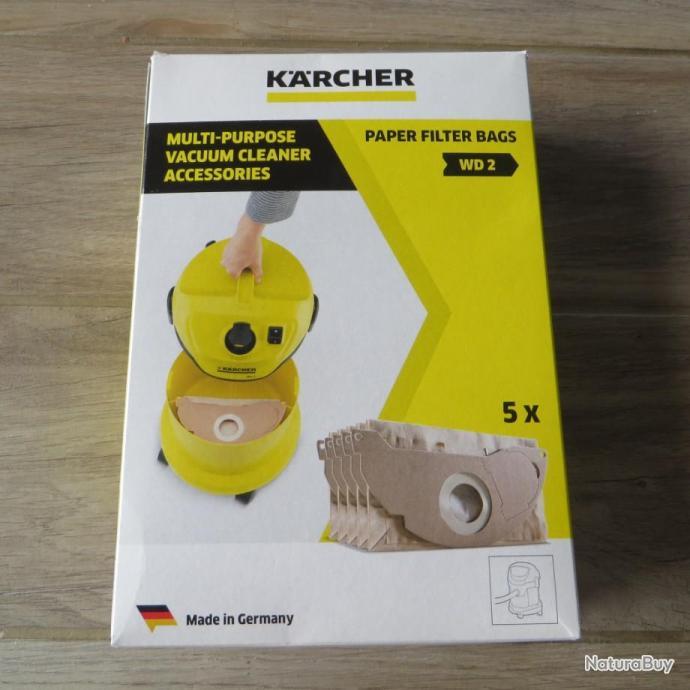 Sac aspirateur Karcher Wd2 x5 - Accessoires nettoyage (9453481)