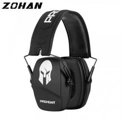 Casque Anti Bruit Protège-Oreilles Protection Auditives avec Réduction du Bruit NRR26dB pour Chasse