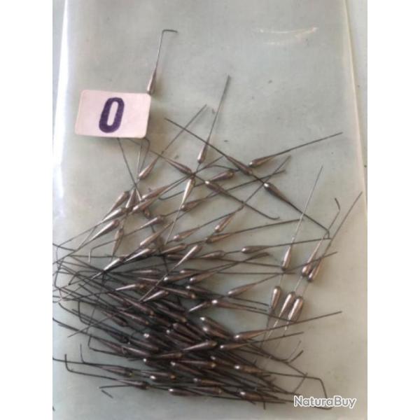 50 olivette 0,13 gr perce plomb type torpille comptition peche coup water queen