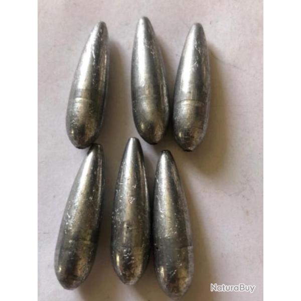 6 olivette 8 gr perce plomb type torpille comptition peche coup water queen