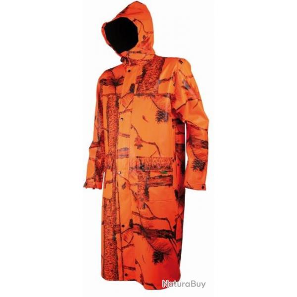 Manteau De Pluie Treeland Camouflage Orange - 4XL