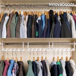 Organiseur de Cintres pour 40 vêtements InnovaGoods® - 8 Pièces