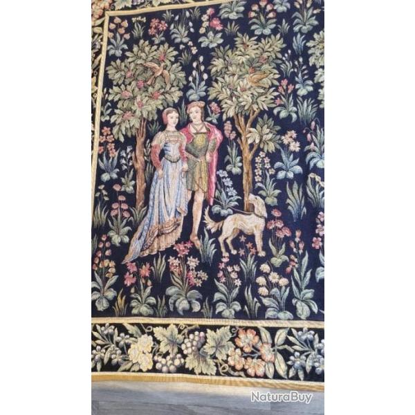 Grande Tapisserie murale scne galante vend ou change