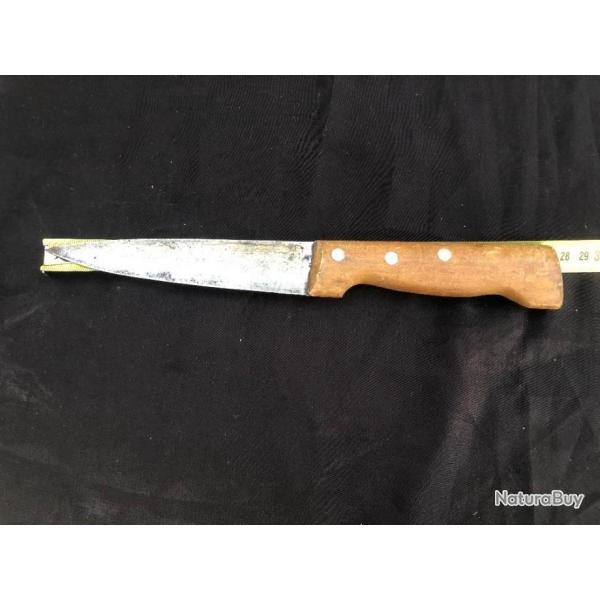 ancien couteau de boucher