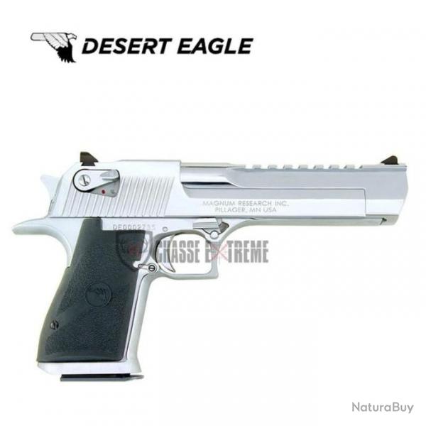 Pistolet DESERT EAGLE Chrome Poli 6" Cal 50AE