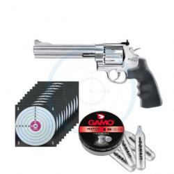 Pack Revolver SMITH&WESSON 629 6,5'' CO2 CAL 4.5MM