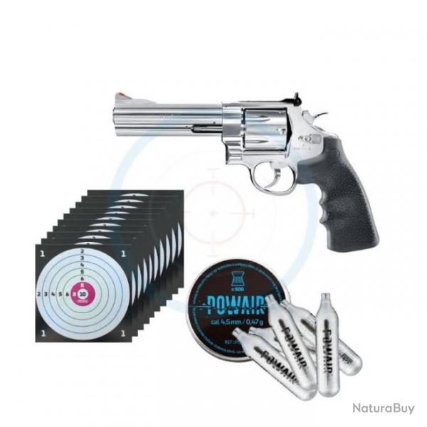 Pack Revolver SMITH&WESSON 629 5'' CO2 CAL 4.5MM