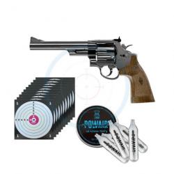 Pack Revolver SMITH&WESSON M29 6,5'' CO2 CAL 4.5MM