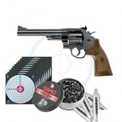 Pack Revolver SMITH&WESSON M29 6,5'' CO2 CAL 4.5MM