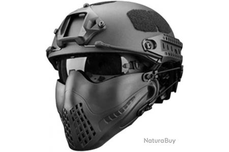 Masque Tactique extérieur Système de Bandeau à 2 Modes Protection