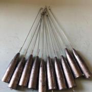Plombs De Pêche Tungstène VMC Flipping 10g - Lot De 3, Naturel, Pour Pêche Sportive Au Leurre