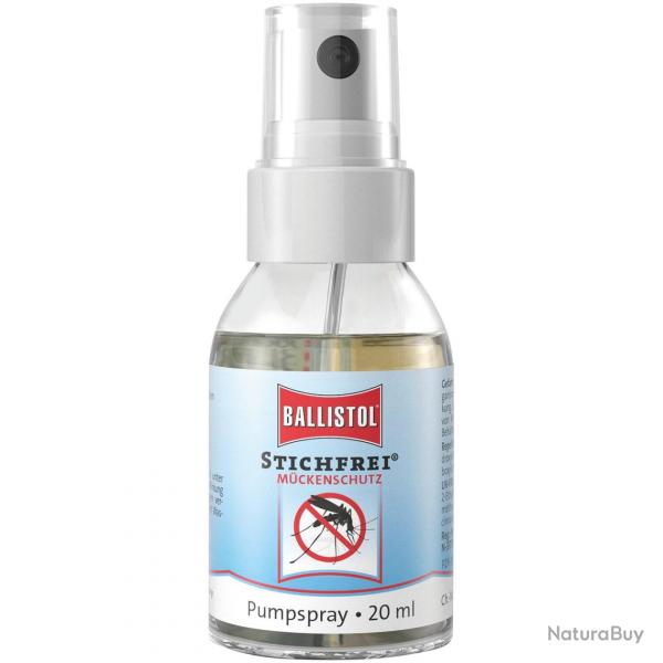 Protection anti-piqure contre les insectes (Modle: Spray de 20 ml)