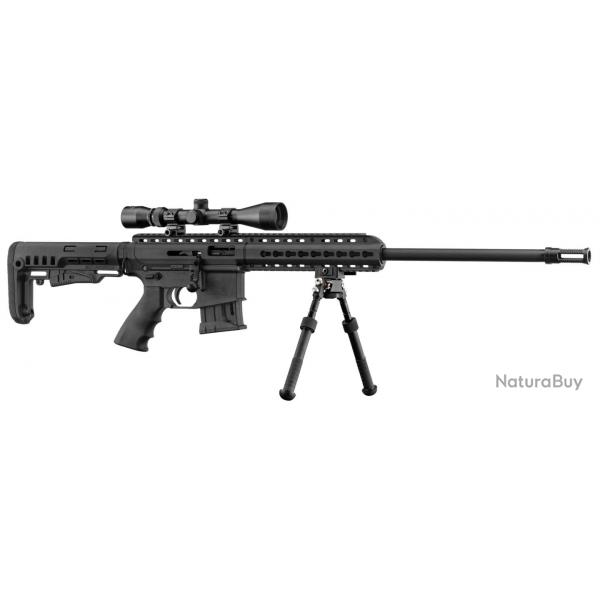 Pack Pallas Sniper black BA-15 cal.22LR + lunette + bipied